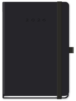 kalendarz tygodniowy B5 TUCSON Lanybook czarny-black