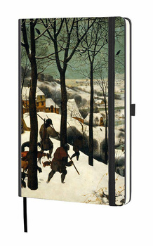 notes A5/linie Bruegel MYŚLIWI W ŚNIEGU