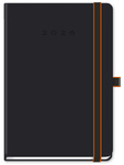 kalendarz tygodniowy B5 TUCSON Lanybook czarny-orange