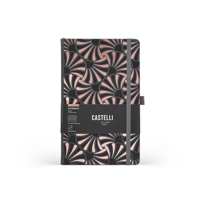 Notes B5 linie ROSELILY Rose Castelli