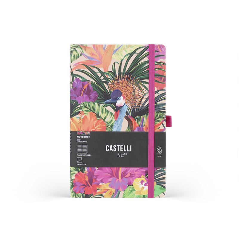 notes A5 w kropki TROPICAL Eden Castelli