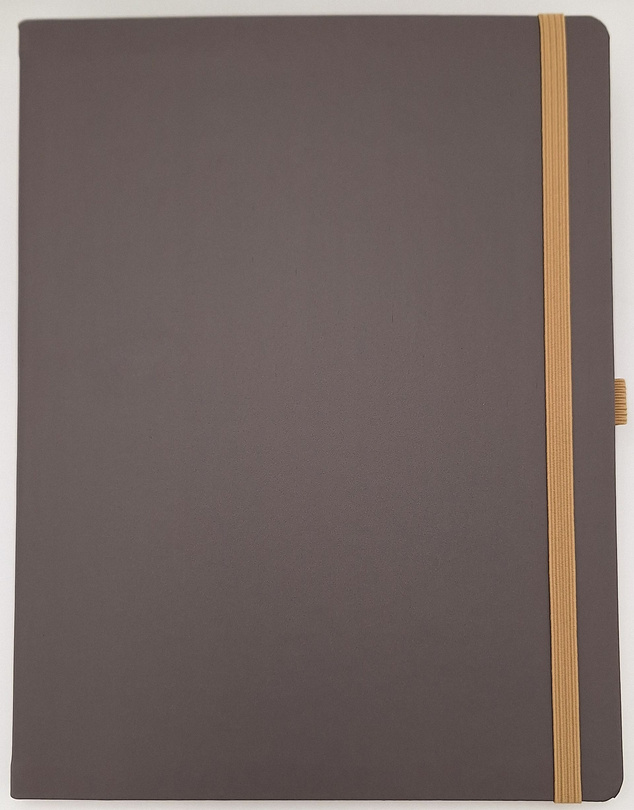 notes B5/kratka ROYAL Appeel szary   