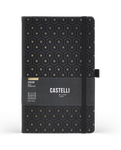 Kalendarz A5 dzienny HONEYCOMB Gold Castelli      