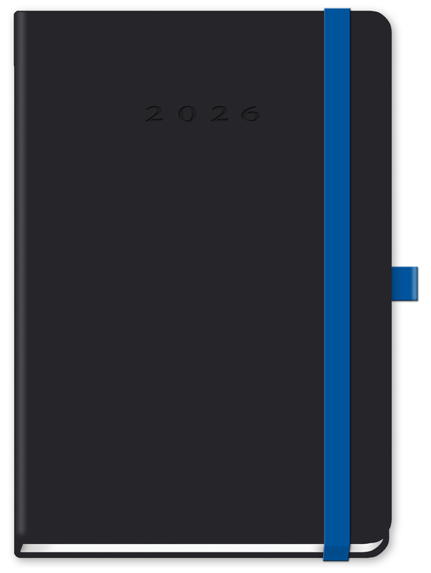 kalendarz tygodniowy B5 TUCSON czarny