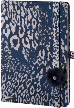 notes A5/kratka  Wild Cat+button
