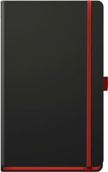 notes A5/kratka Ivory BLACK COLOR