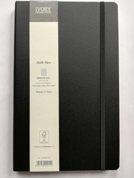 notes A5/kratka Ivory SOFT FLEX