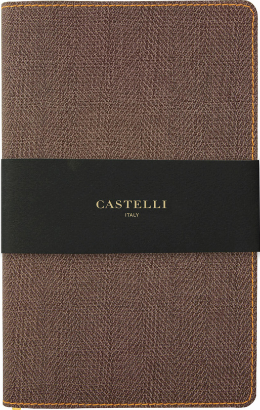 notes A5/linia TOBACCO BROWN Harris Flex 