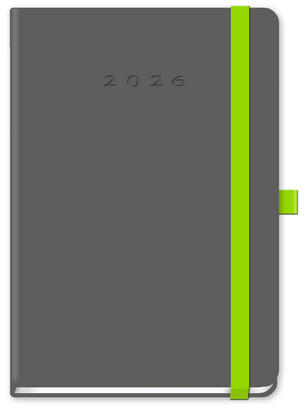 kalendarz tygodniowy B5 TUCSON szary