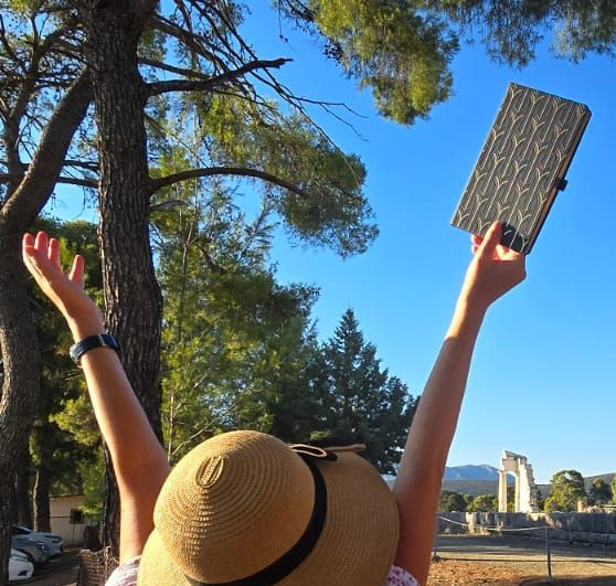 Kalendarz A5 dzienny ARCH Gold Castelli       