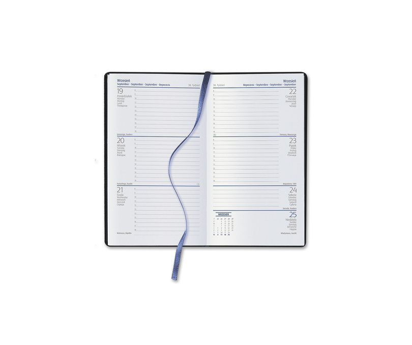 kalendarz kieszonkowy Tucson szary   