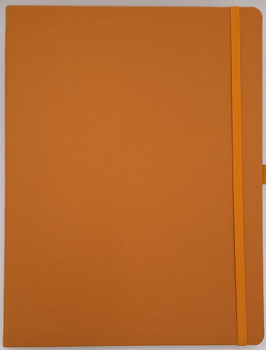 notes B5/kratka ROYAL Appeel pomarańczowy