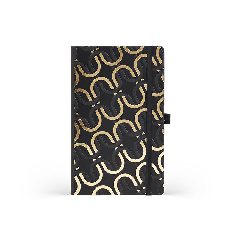 Notes A5 linie CHAIN Gold Chain