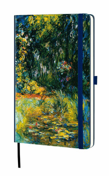 notes A5/linie Monet NENUFARY
