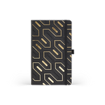 Notes A5 linie OBELISK Gold Castelli