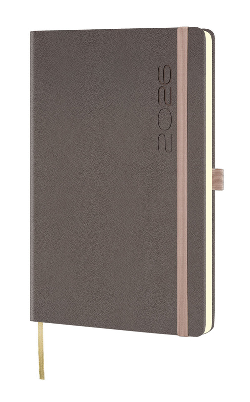 Kalendarz tygodniowy A5 TAGGIA beżowy   