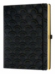 notes B5/linie ART DECO Gold