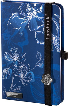 notes A6/kratka Sparkling Flowers
