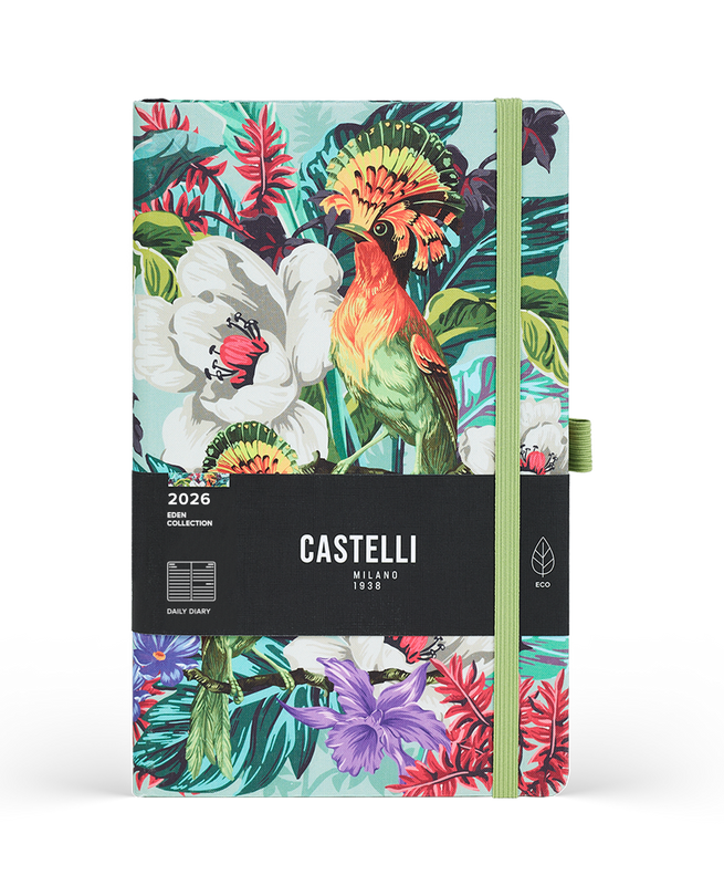 Kalendarz A5 dzienny EXOTIC Eden Castelli        