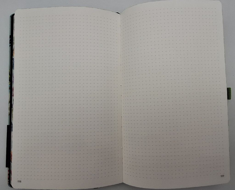 notes A5 w kropki WILD GARDEN Eden Castelli