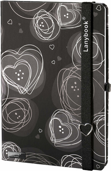 notes A5/kratka Lanybook DREAMY LOVE