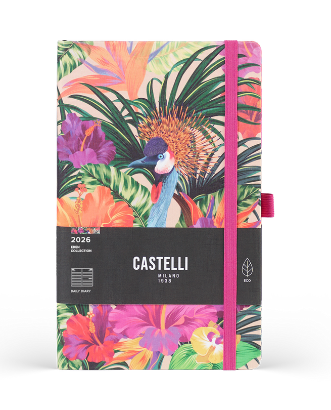 Kalendarz A5 dzienny TROPICAL Eden Castelli     