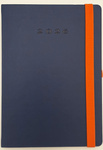 kalendarz tygodniowy B5 TUCSON Lanybook granatowy-orange