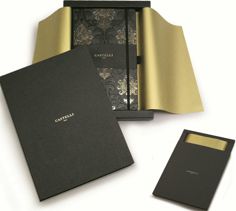 notes A5/linia BAROQUE Gold