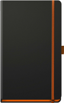 notes A5/kratka Ivory BLACK COLOR