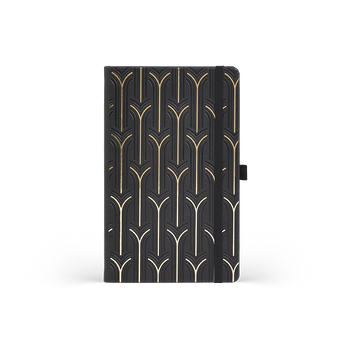 Kalendarz A5 dzienny ARCH Gold Castelli