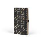 Notes A5 linie OBELISK Gold Castelli