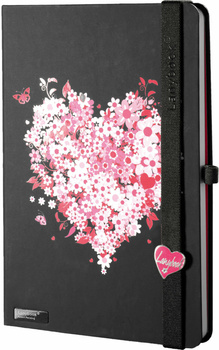 notes A5/kratka Lovestruck+button