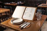 Menu A4 etui na karty dań