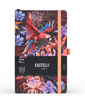 Kalendarz A5 dzienny  WILD GARDEN Eden Castelli