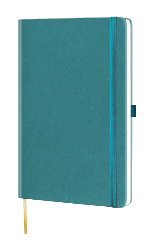 notes w kratkę A5 TUCSON turkusowy Ivory