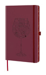 notes degustacyjny A5 SYMBOLE burgundowy
