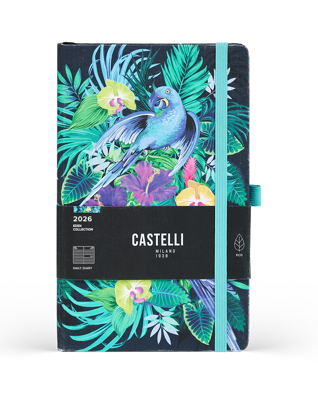 Kalendarz A5 dzienny JUNGLE Eden Castelli         