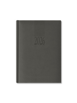 Kalendarz dzienny A5 TUCSON szary