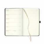 Kalendarz A5 tygodniowy OBELISK Gold     