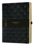 notes B5/linie ART DECO Gold