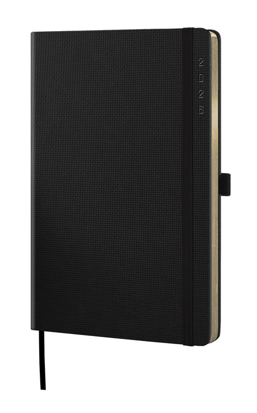 Kalendarz dzienny A5 PLATYNA All Metal   