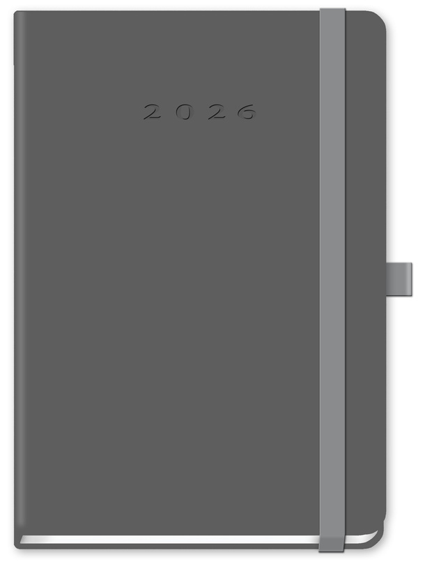 kalendarz tygodniowy B5 TUCSON szary