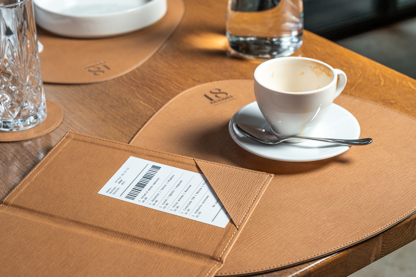 Płatnik kelnerski etui na rachunek