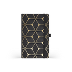 Kalendarz A5 dzienny FLOWER Gold Castelli       