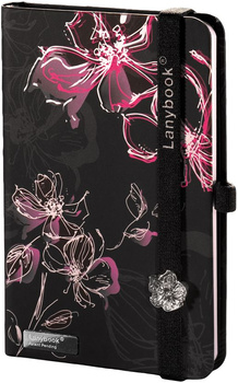 notes A6/linia Sparkling Flowers