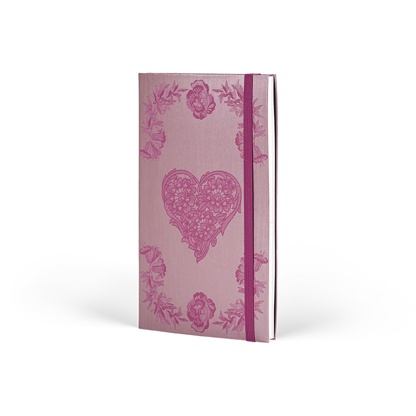 notes A5 linie Castelli Lace HEART