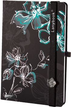 notes A5/kratka Sparkling Flowers