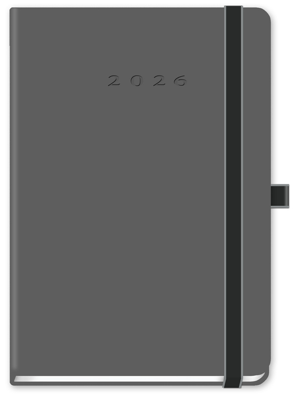 kalendarz tygodniowy B5 TUCSON szary