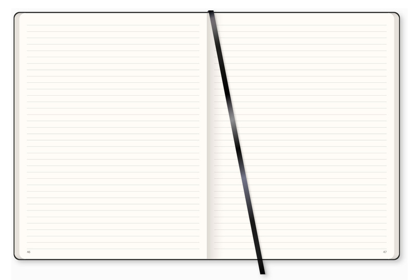 Notes B5 linie ROSELILY Rose Castelli