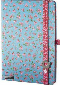 notes A6/kratka Romantic Flowers+button